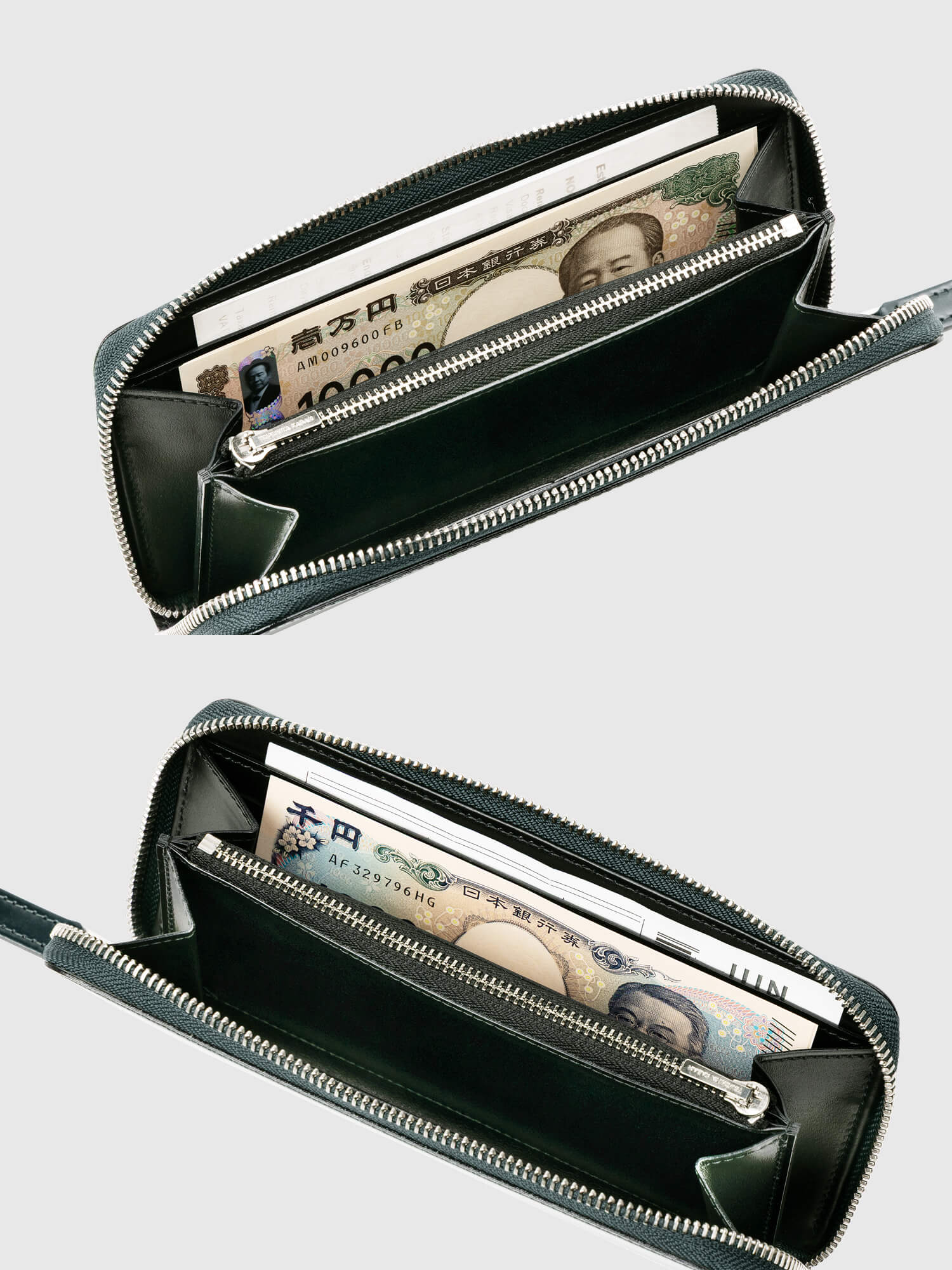 土屋鞄製造所 - 中文官網 - Cordovan 馬臀皮拉鍊長夾 002