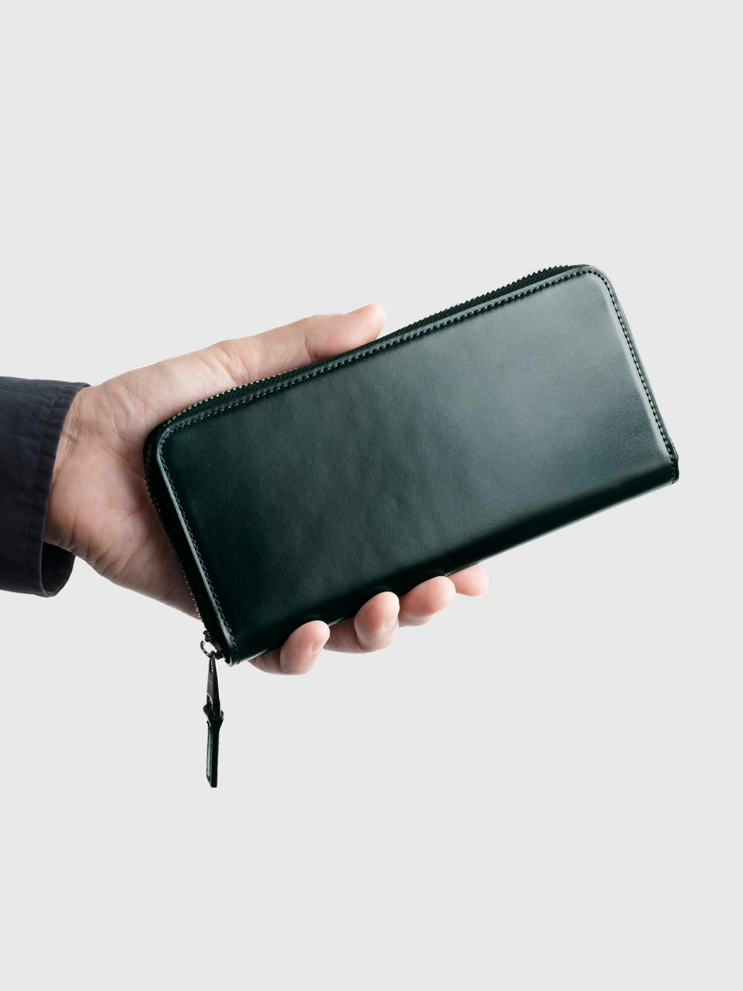 土屋鞄製造所 - 中文官網 - Cordovan 馬臀皮拉鍊長夾 002