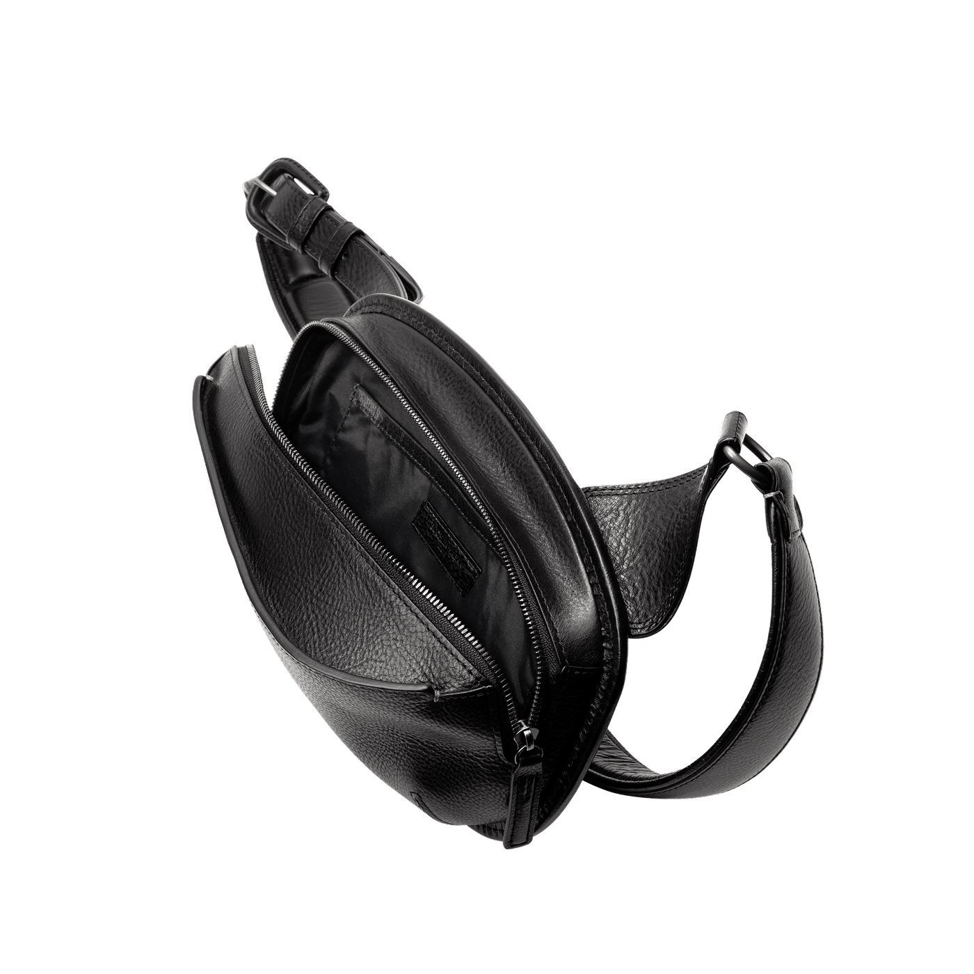 土屋鞄製造所 - 中文官網 - TSUCHIYA 斜背腰包 - 黑色