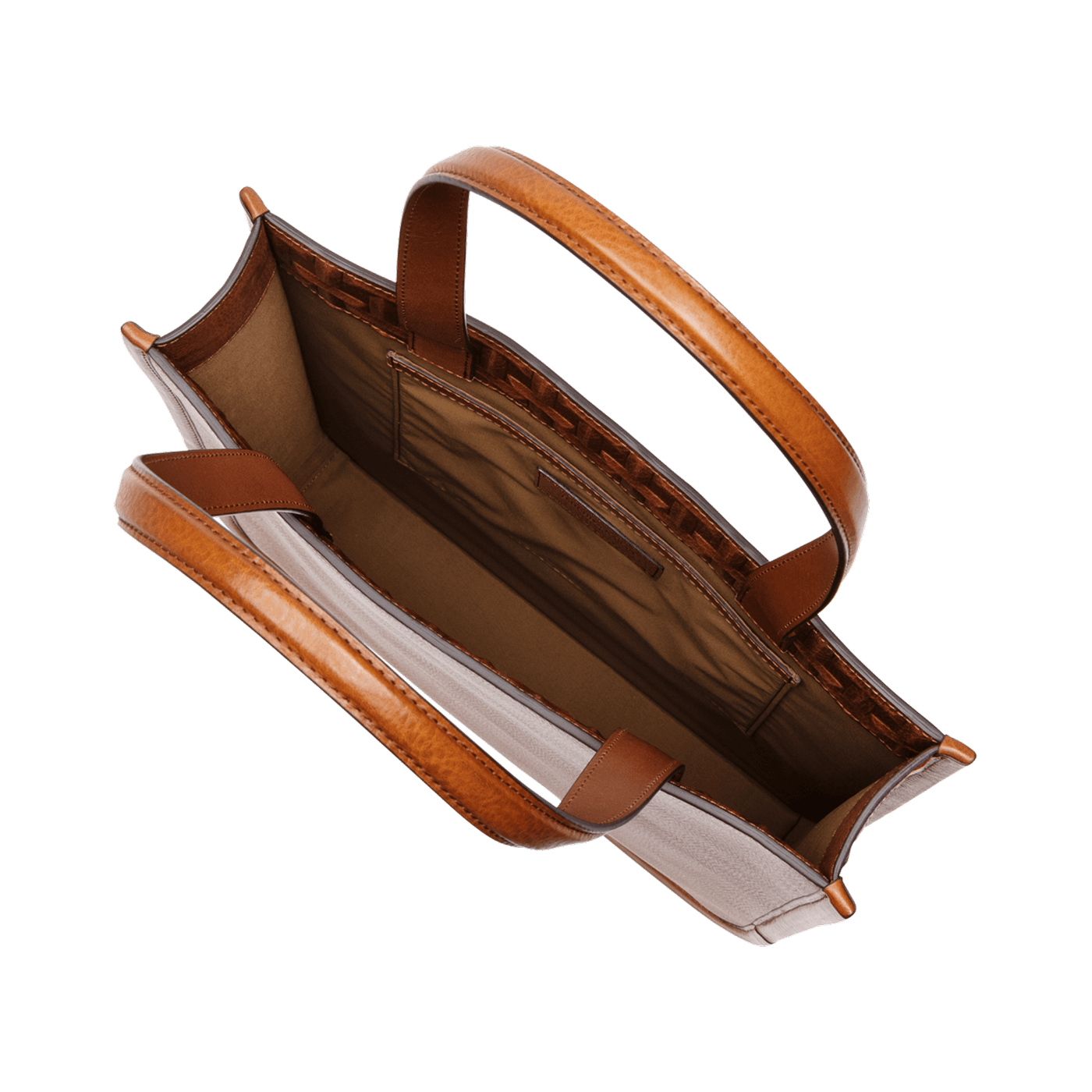 土屋鞄製造所 - 中文官網 - TSUCHIYA 直式托特包 - 棕色