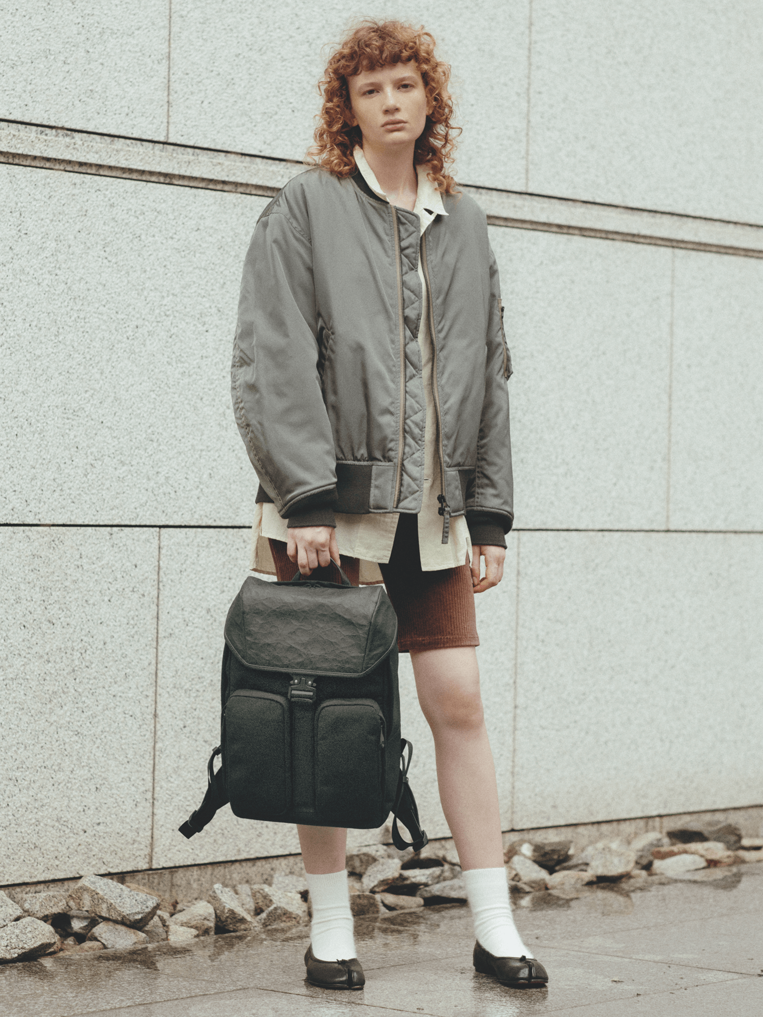 土屋鞄製造所 - 中文官網 - CORDURA®×皮革 方形後背包