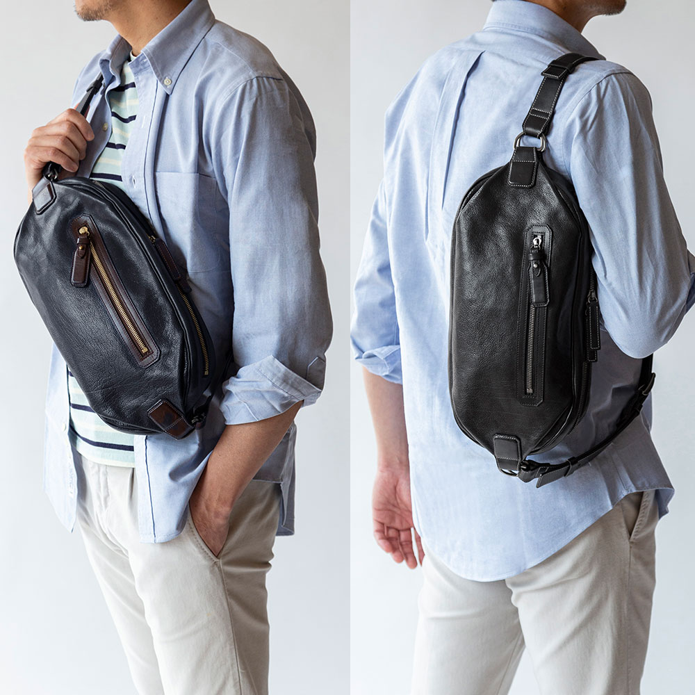 アルマス バッファローボディーバッグ 土屋鞄製造所