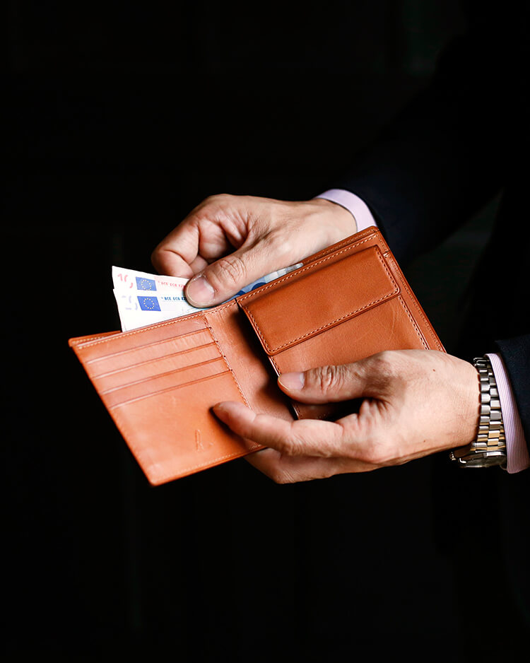 コードバン 二折財布 土屋鞄製造所