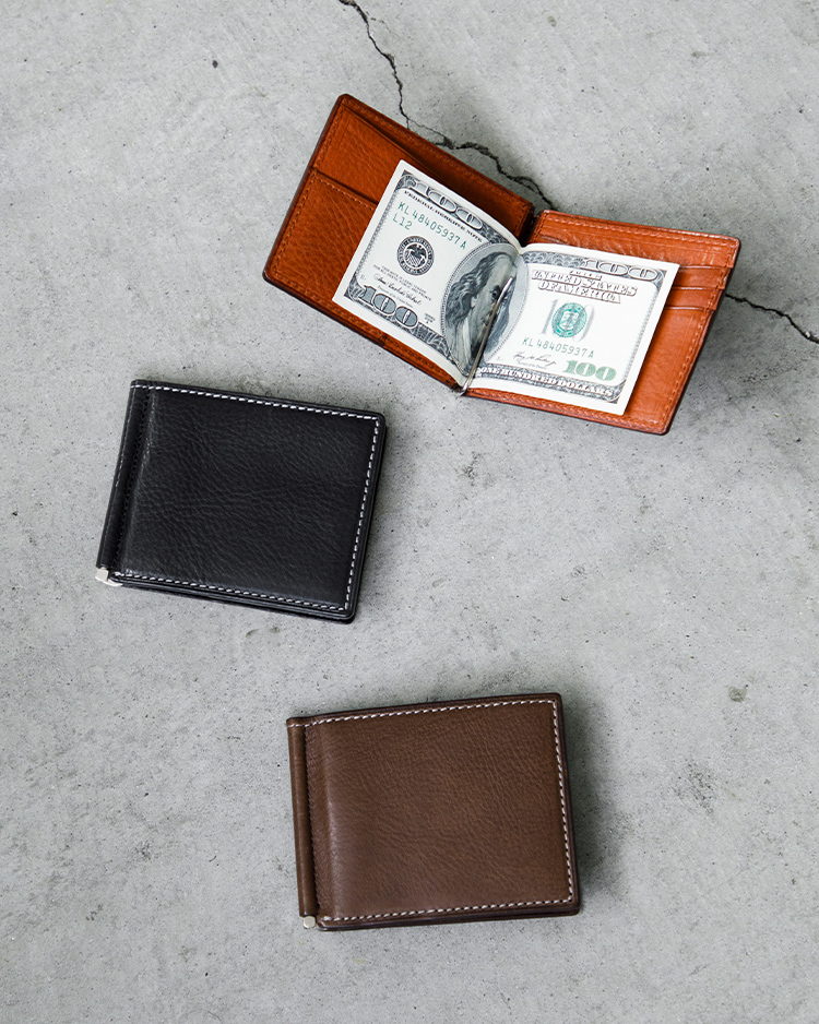 新色 ウルバーノ バタフライマネークリップ 土屋鞄製造所