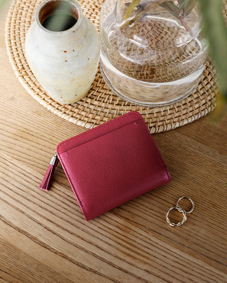 限定色 クラルテ フリンジスモールウォレット 土屋鞄製造所 限定色 クラルテ フリンジスモールウォレット 土屋鞄製造所