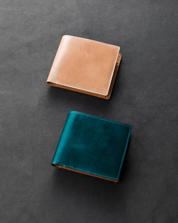 限定色 コードバン 二折財布 土屋鞄製造所