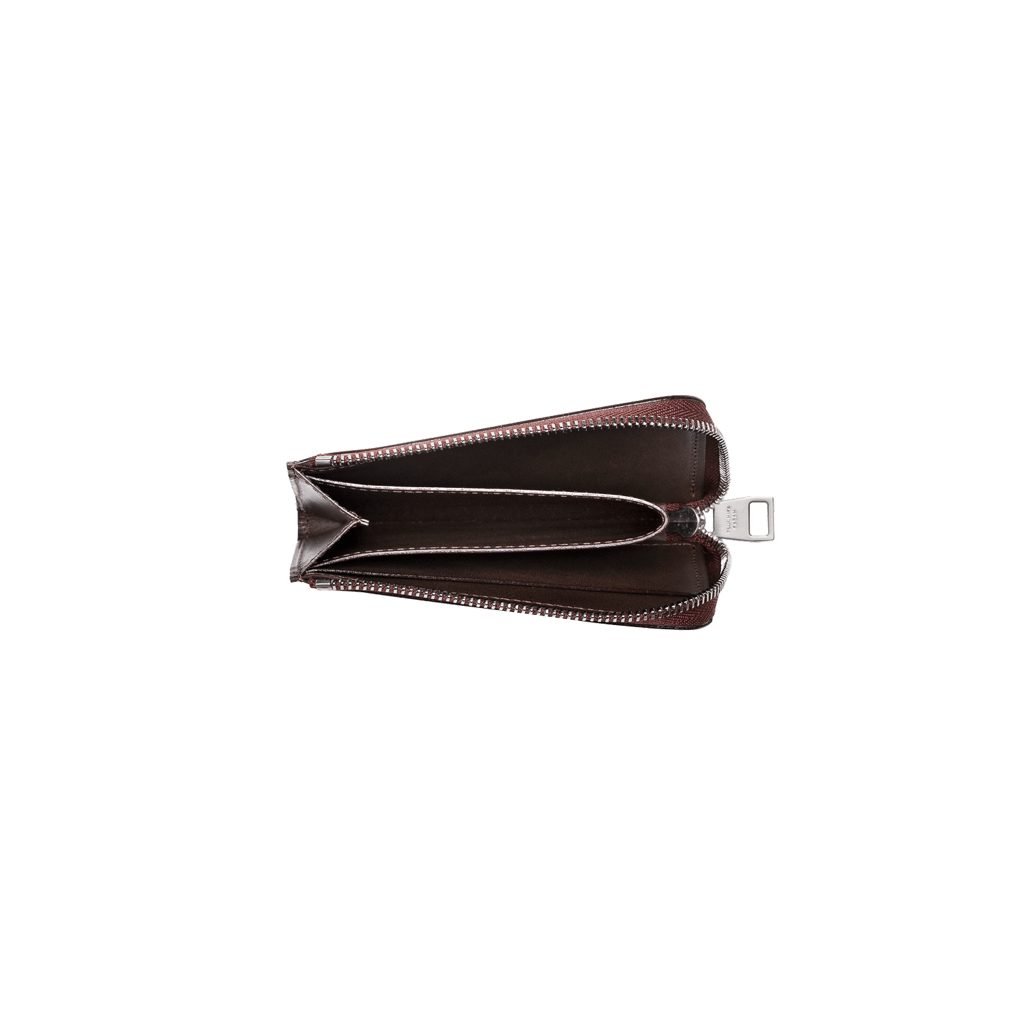 土屋鞄製造所 - 中文官網 - Cordovan L型拉鍊短夾 002 - 琥珀紅色