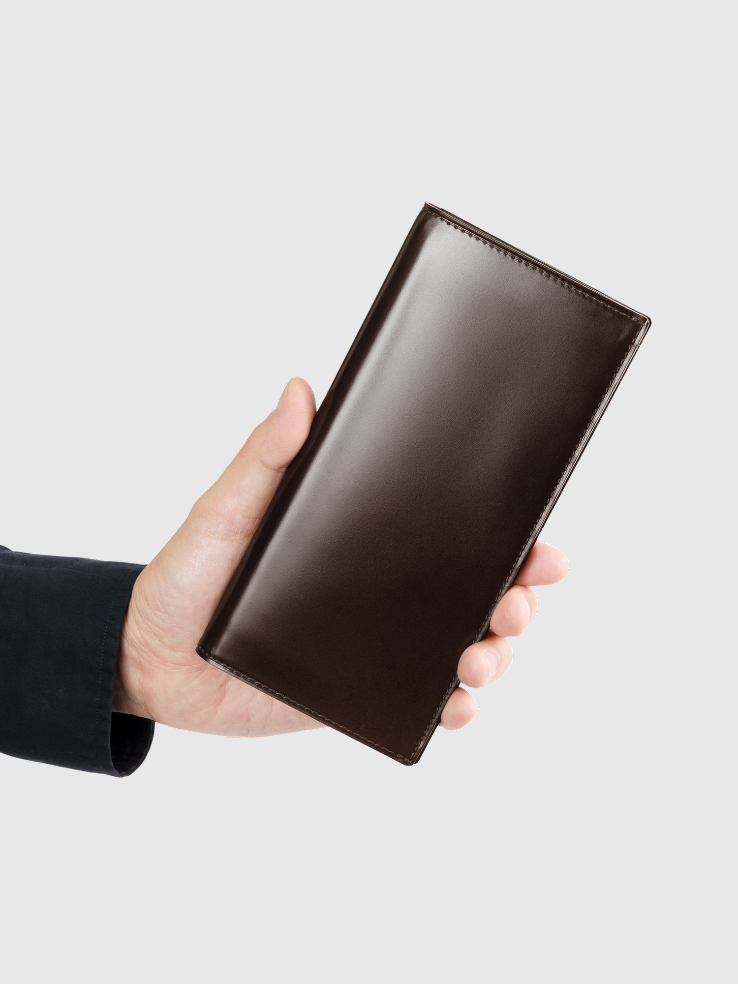 土屋鞄製造所 - 中文官網 - Cordovan 馬臀皮直式長夾 002