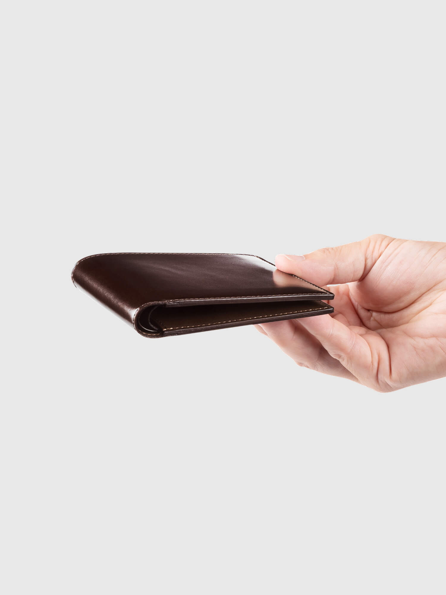 土屋鞄製造所 - 中文官網 - Cordovan 馬臀皮短夾 002（無零錢）