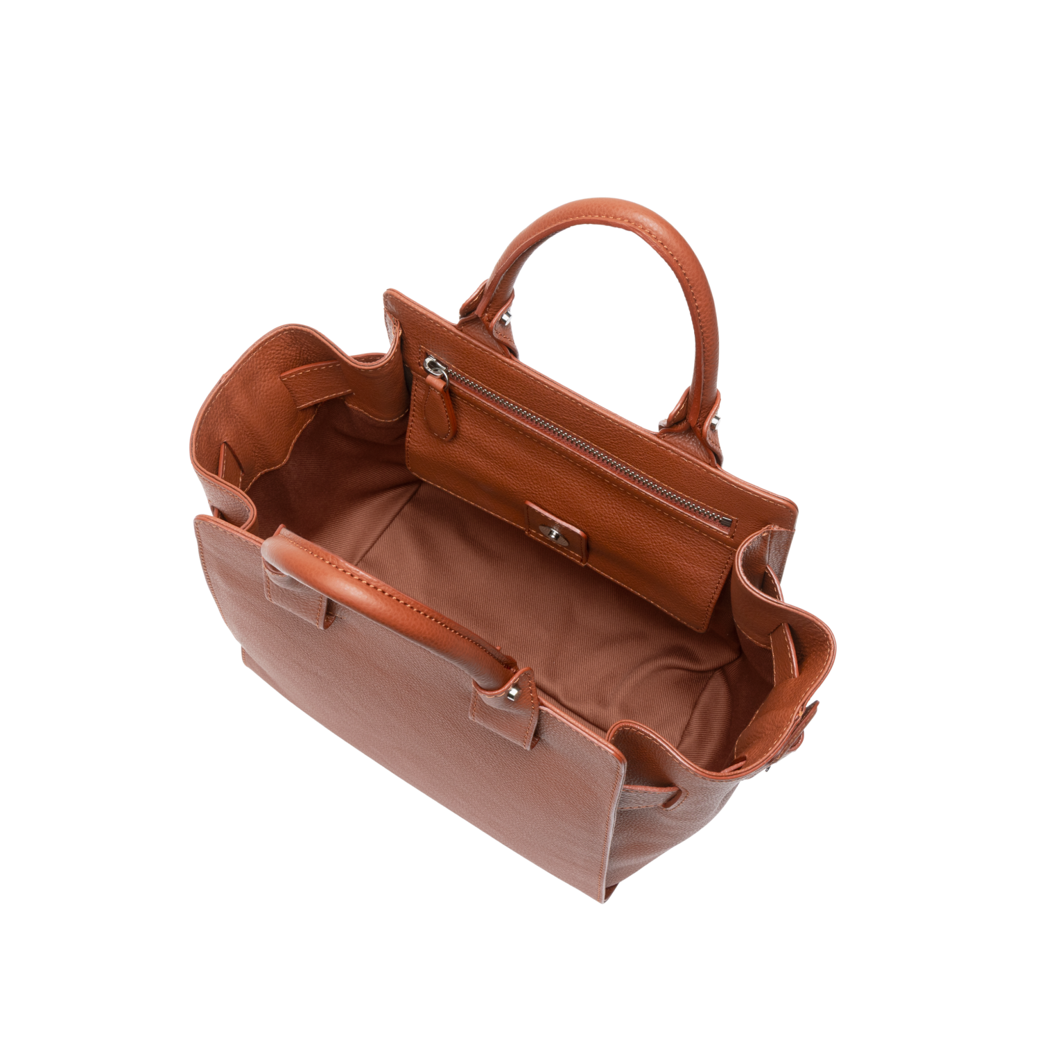 土屋鞄製造所 - 中文官網 - Gusset code 花綻托特包 - 陶土紅色