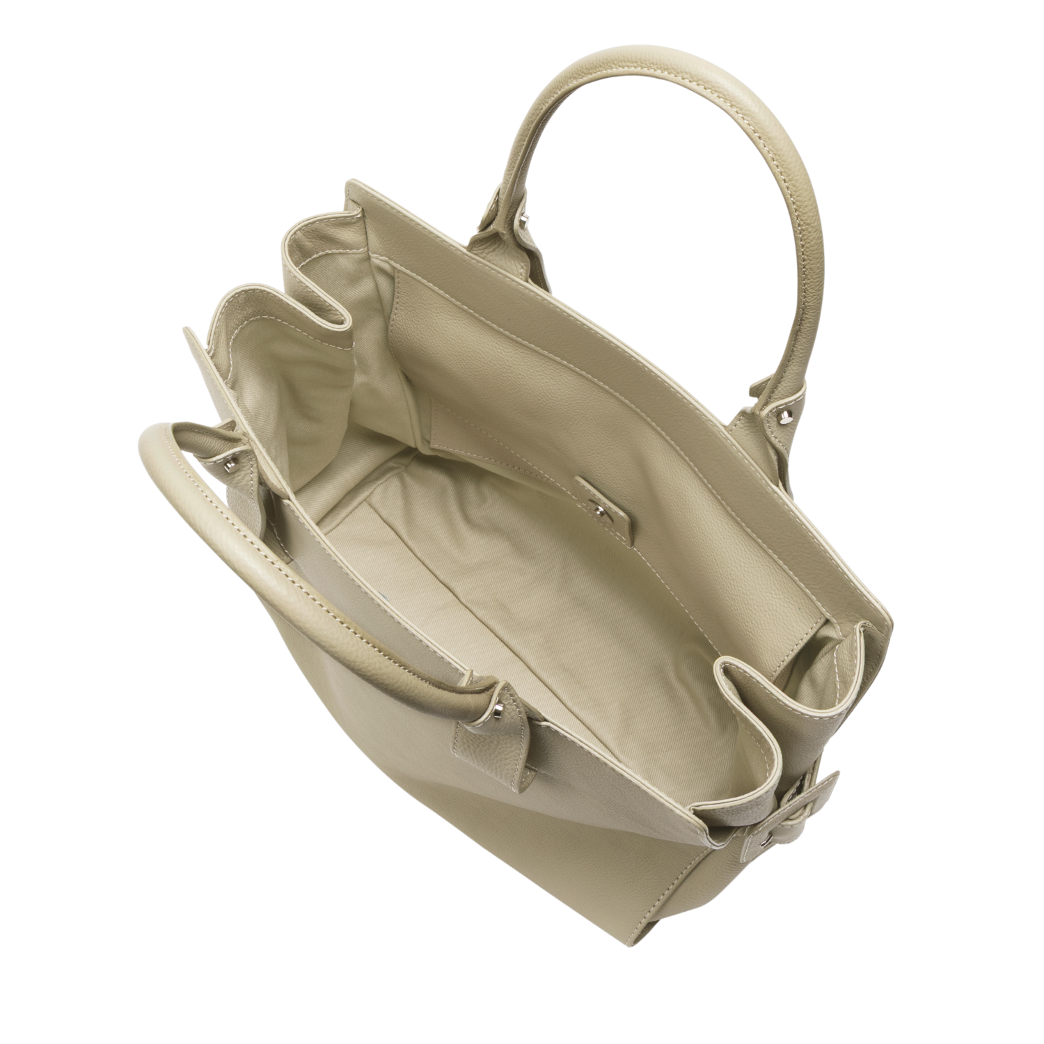 土屋鞄製造所 - 中文官網 - Gusset code 托特包 - 蘑菇白色