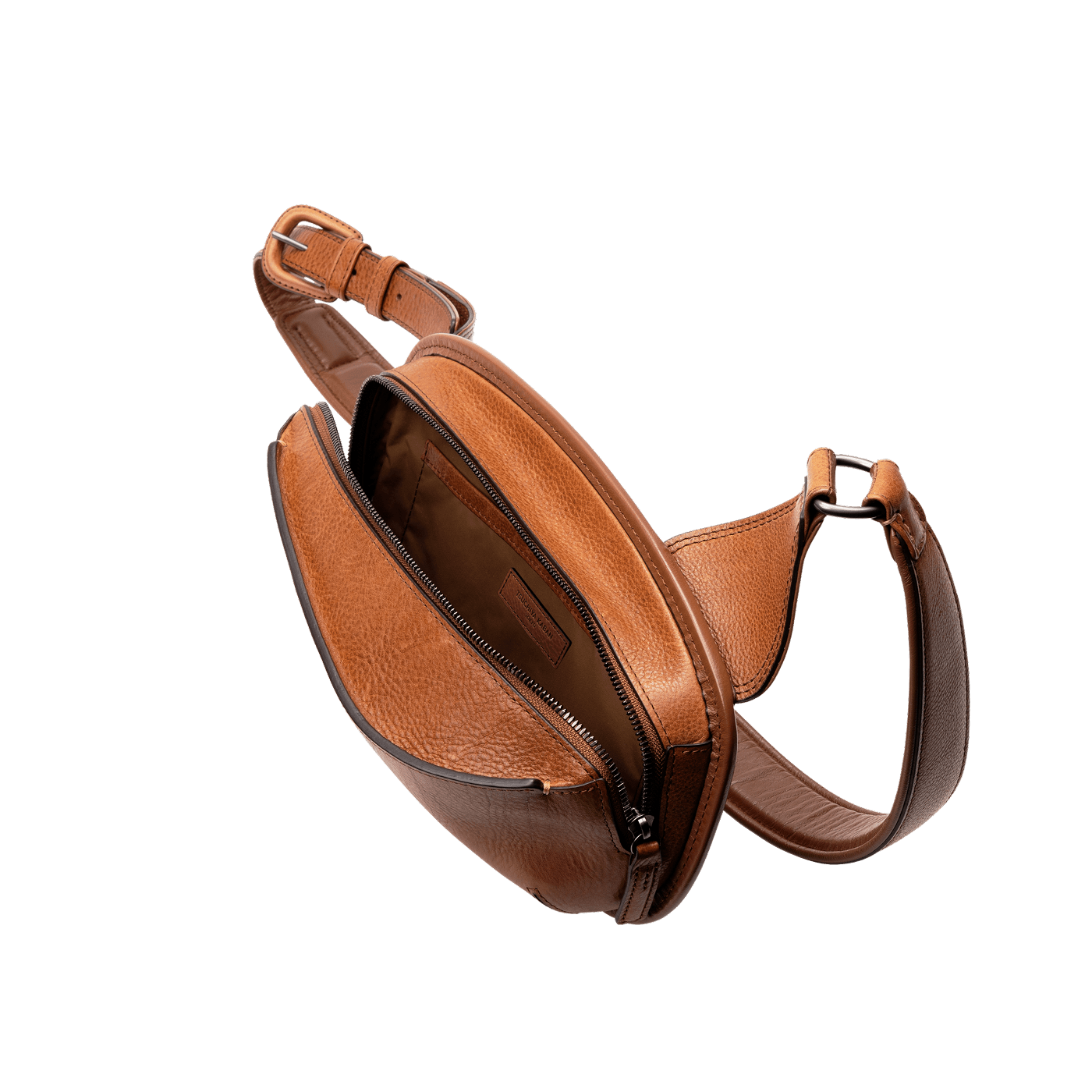 土屋鞄製造所 - 中文官網 - TSUCHIYA 斜背腰包 - 棕色