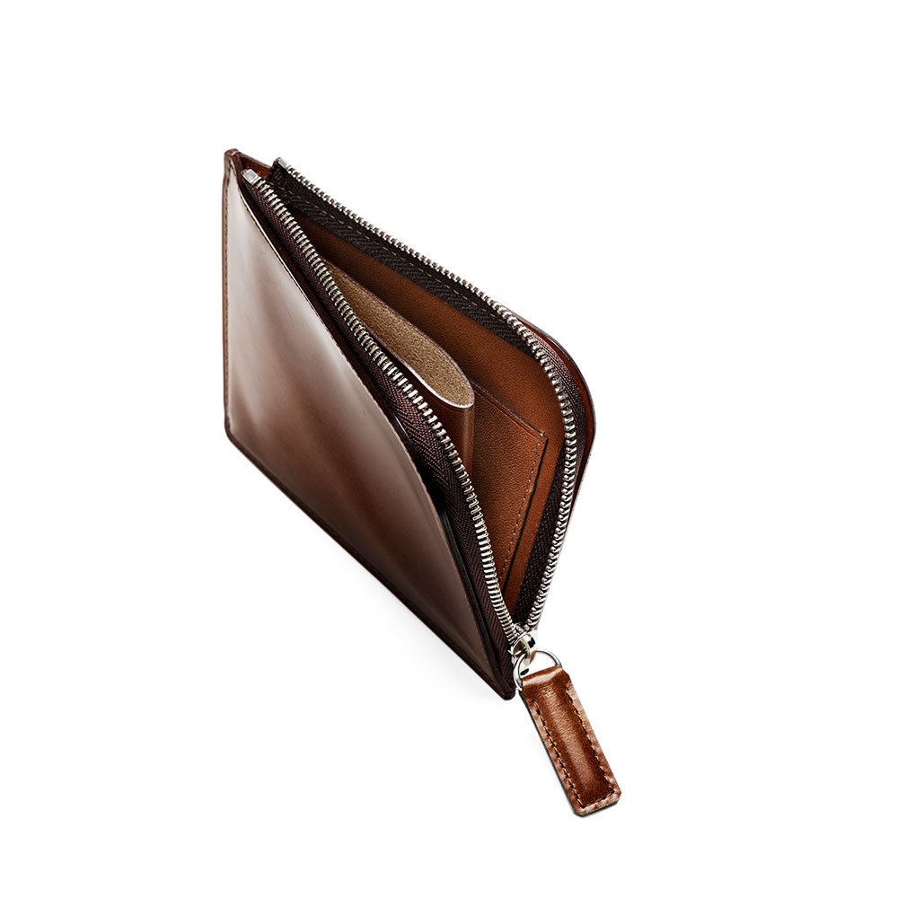 土屋鞄製造所 - 中文官網 - Cordovan L型拉鍊短夾